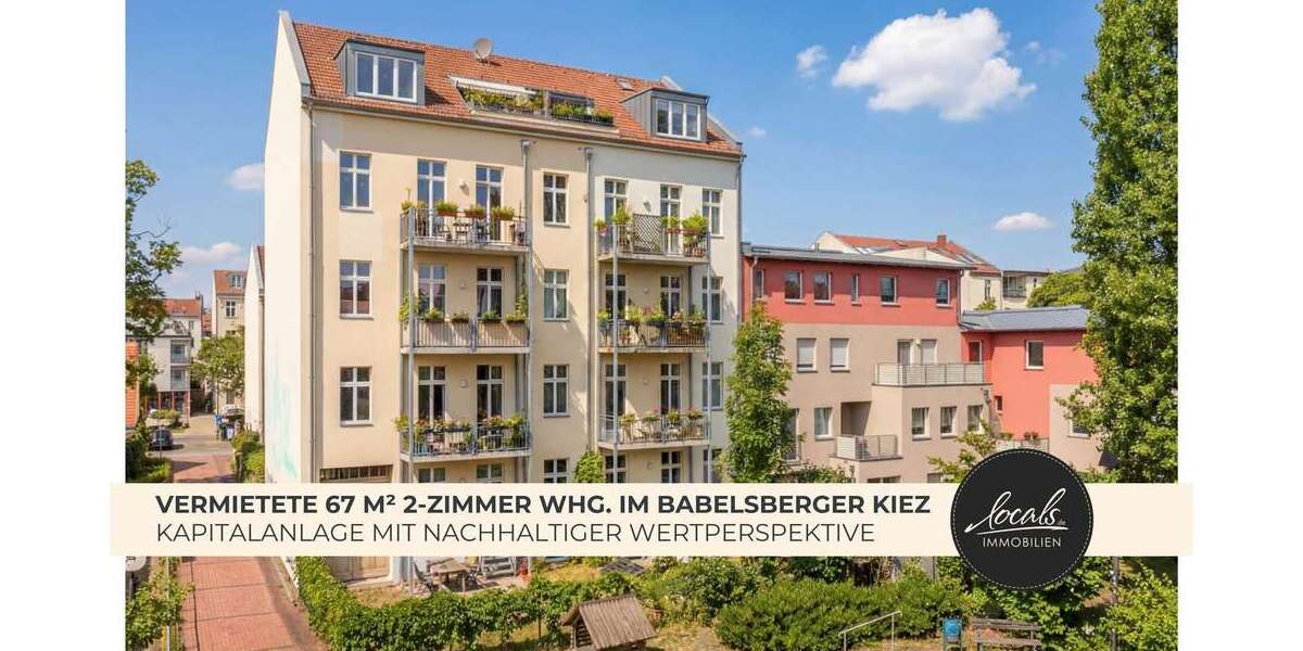Etagenwohnung Potsdam Babelsberg - 2 Zimmer, 67 m&sup2;, 275.000&euro; | Angebot:25592086