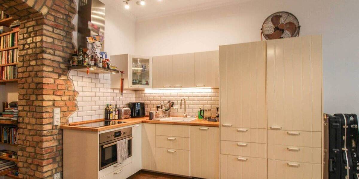 Etagenwohnung Berlin Friedrichshain - 2 Zimmer, 52 m&sup2;, 298.000&euro; | Angebot:26688485