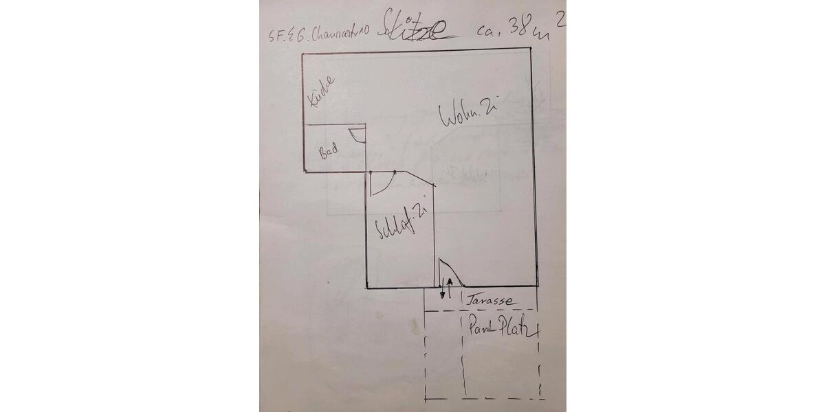 Erdgeschoßwohnung Oranienburg - 1 Zimmer, 38 m&sup2;, 540&euro; | Angebot:26412850