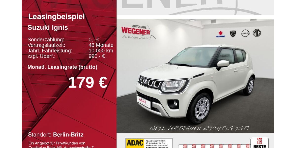 Suzuki Ignis 7.393 km 15.760 € Berlin 12349