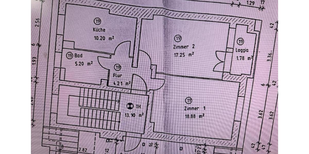 Etagenwohnung Berlin Lichtenberg - 2 Zimmer, 60 m&sup2;, 895&euro; | Angebot:24801449