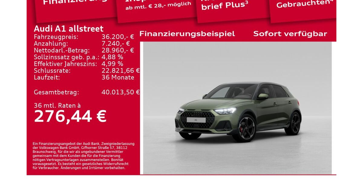 Audi A1 12.000 km 34.990 &euro; Berlin 12489