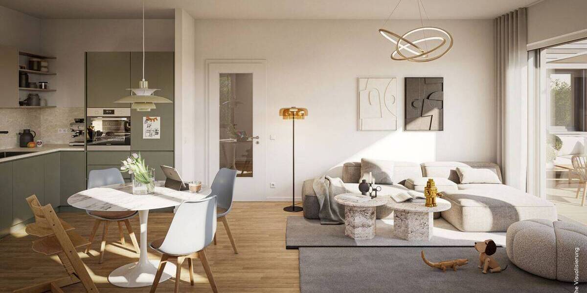 Etagenwohnung Berlin Köpenick - 2 Zimmer, 61 m&sup2;, 445.000&euro; | Angebot:26665074