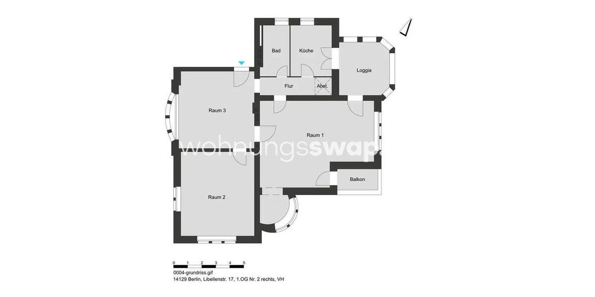 Etagenwohnung Berlin Nikolassee - 3 Zimmer, 140 m&sup2;, 1.040&euro; | Angebot:25923603