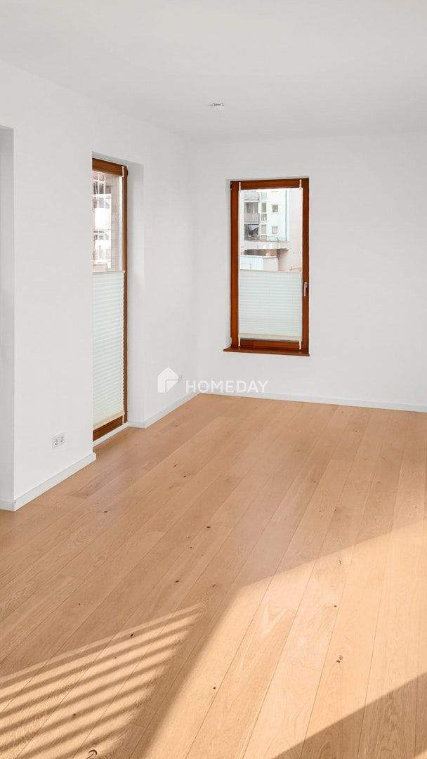 Moderne 2-Zimmer-Wohnung mit Balkon in erstklassiger Wasserlage und Blick auf die Spree 2 zimmer