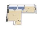 Etagenwohnung Potsdam Berliner Vorstadt - 2 Zimmer, 50 m&sup2;, 269.000&euro; | Angebot:26358458