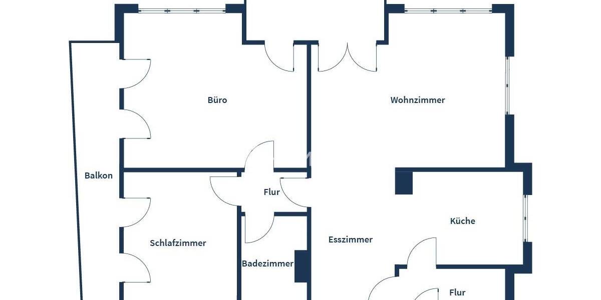 Etagenwohnung Bernau Waldsiedlung - 3 Zimmer, 85 m&sup2;, 235.000&euro; | Angebot:26542741
