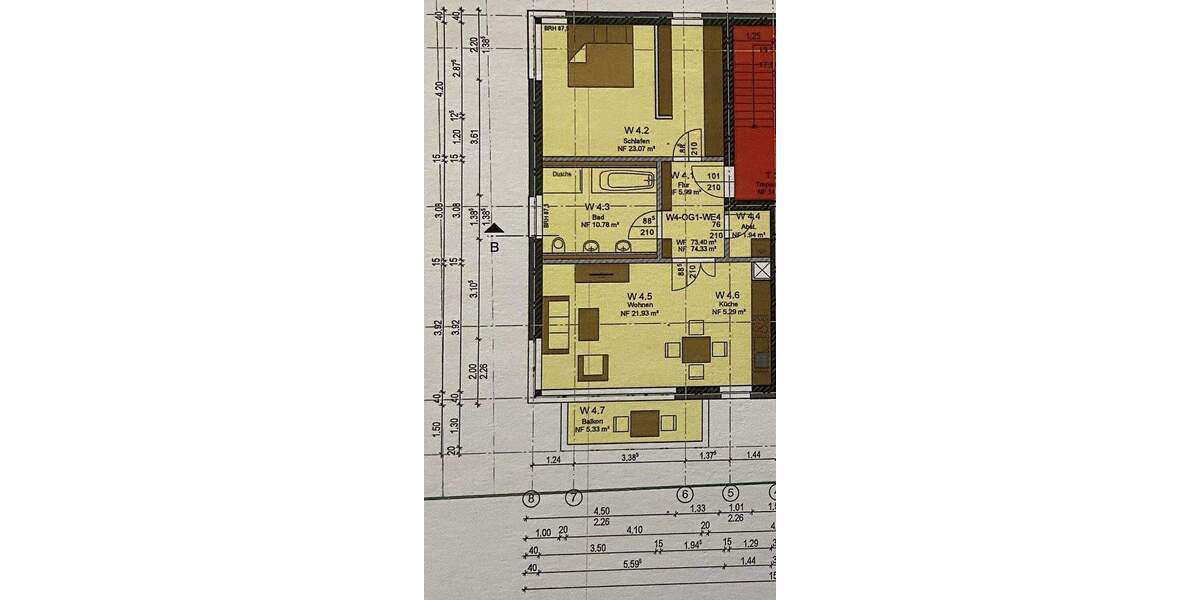 Etagenwohnung Berlin Lichtenberg - 2 Zimmer, 72 m&sup2;, 1.290&euro; | Angebot:25747706