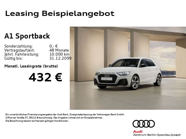 Audi A1 1.500 km 31.888 &euro; Berlin 13581