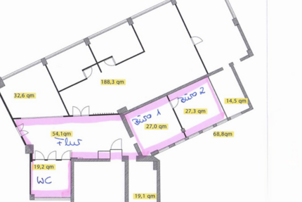 Büro in Berlin 1.100 € 54 m²