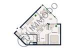 Etagenwohnung Berlin Wilhelmsruh - 2 Zimmer, 50 m&sup2;, 280.000&euro; | Angebot:25752319