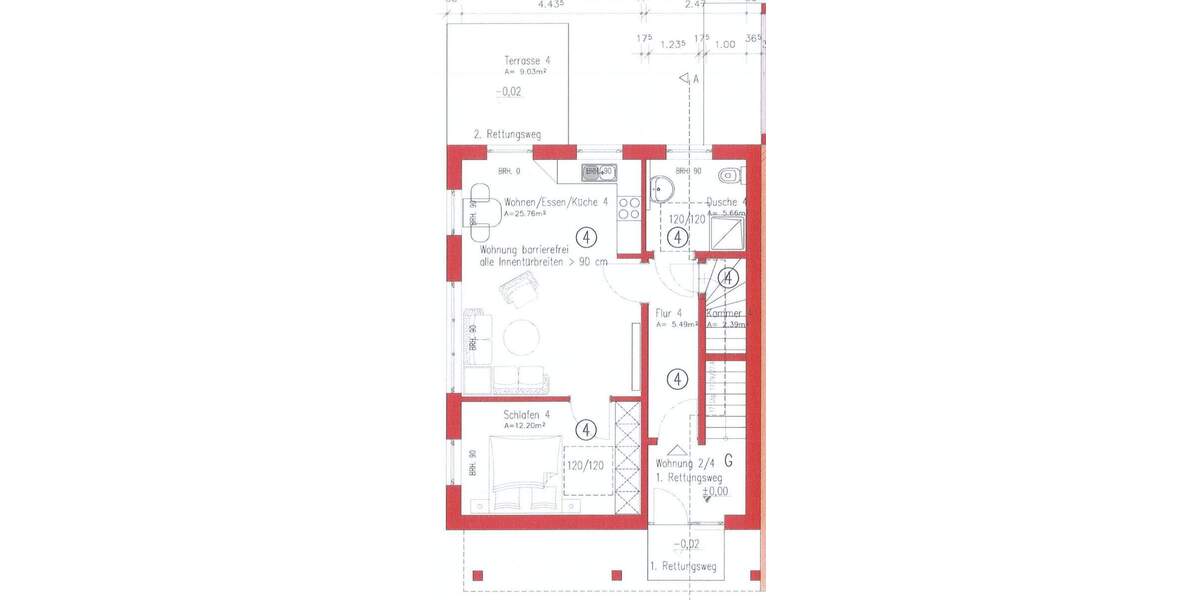 Etagenwohnung Berlin Altglienicke - 2 Zimmer, 62 m&sup2;, 234.937&euro; | Angebot:25699233