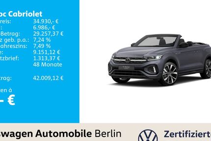 VW T-Roc 8.100 km 34.223 &euro; Berlin 12681