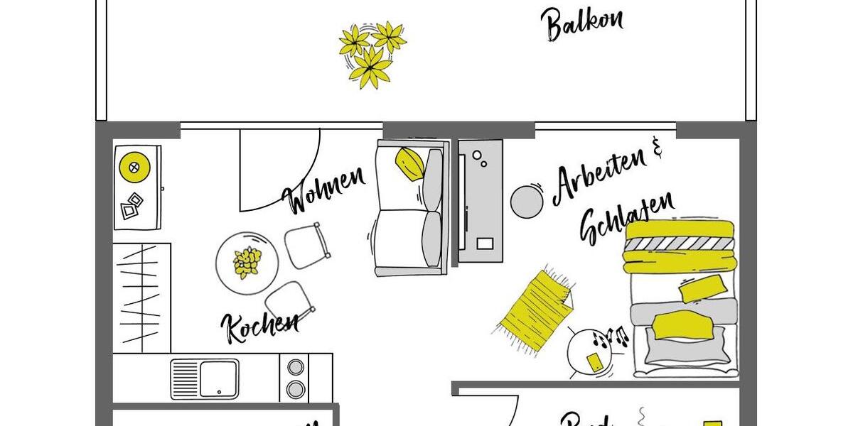 Einfamilienhaus Berlin Neukölln - 1 Zimmer, 51 m&sup2;, 1.256&euro; | Angebot:26546500