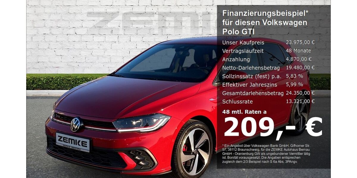 VW Polo 44.025 km 23.975 &euro; Oranienburg 16515