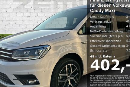 VW Caddy Maxi 96.265 km 24.450 &euro; Oranienburg 16515