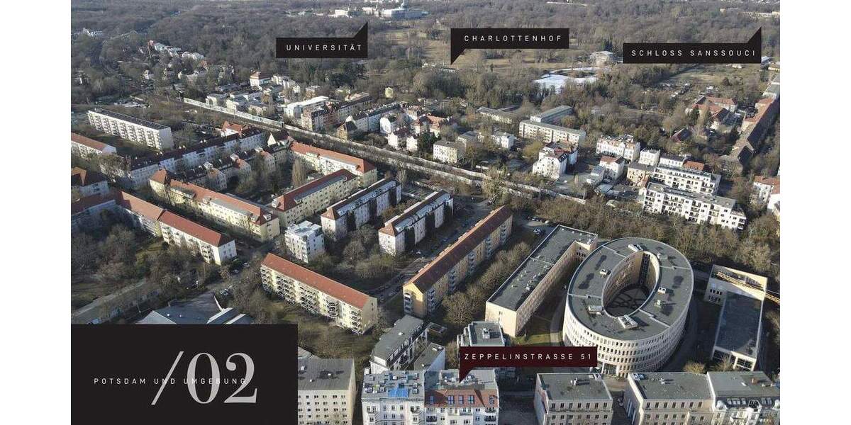 Etagenwohnung Potsdam Potsdam West - 2 Zimmer, 73 m&sup2;, 442.500&euro; | Angebot:25803300