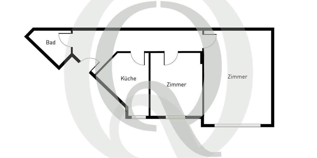 Etagenwohnung Berlin Kreuzberg - 2 Zimmer, 52 m&sup2;, 219.000&euro; | Angebot:24416427