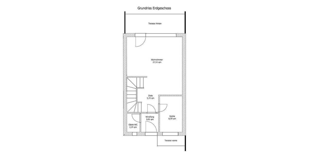 Reihenmittelhaus Berlin Hermsdorf - 5 Zimmer, 122 m&sup2;, 499.000&euro; | Angebot:26434470