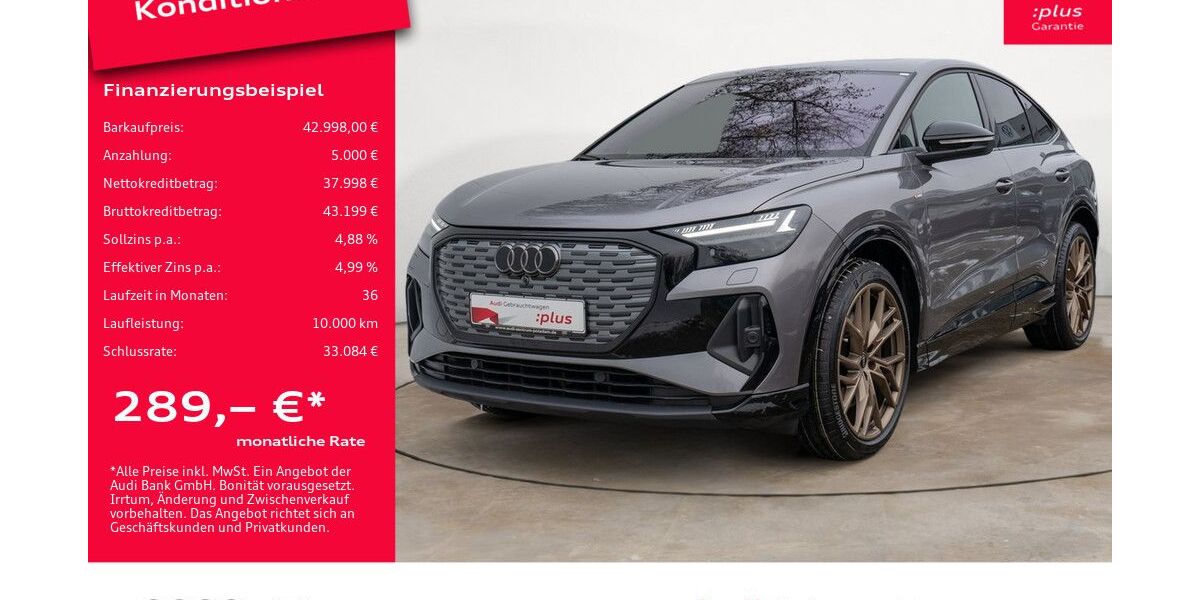 Audi Q4 e-tron 52.377 km 41.490 &euro; Potsdam 14482