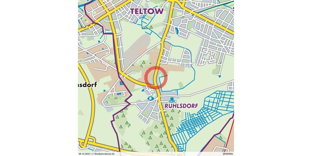 Grundstück Teltow - 419.000&euro; | Angebot:24714087