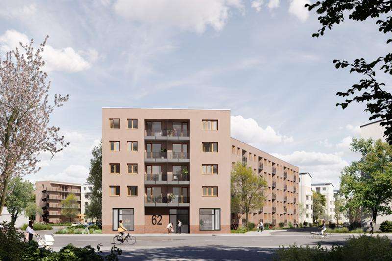 Etagenwohnung Berlin Pankow - 2.5 Zimmer, 64 m&sup2;, 450&euro; | Angebot:26028558