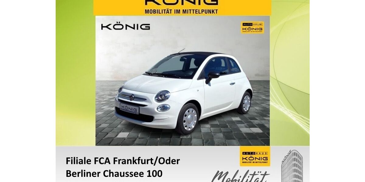 Fiat 500C 8.432 km 15.470 € Oranienburg bei Berlin 16515