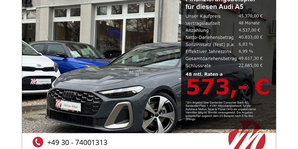 Audi A5 10.000 km 45.370 &euro; Berlin 12305