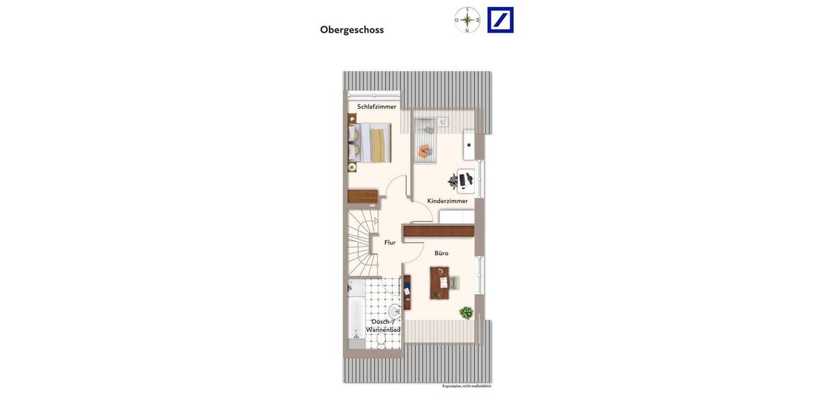 Doppelhaushälfte Potsdam Krampnitz - 5 Zimmer, 95 m&sup2;, 699.000&euro; | Angebot:26017964