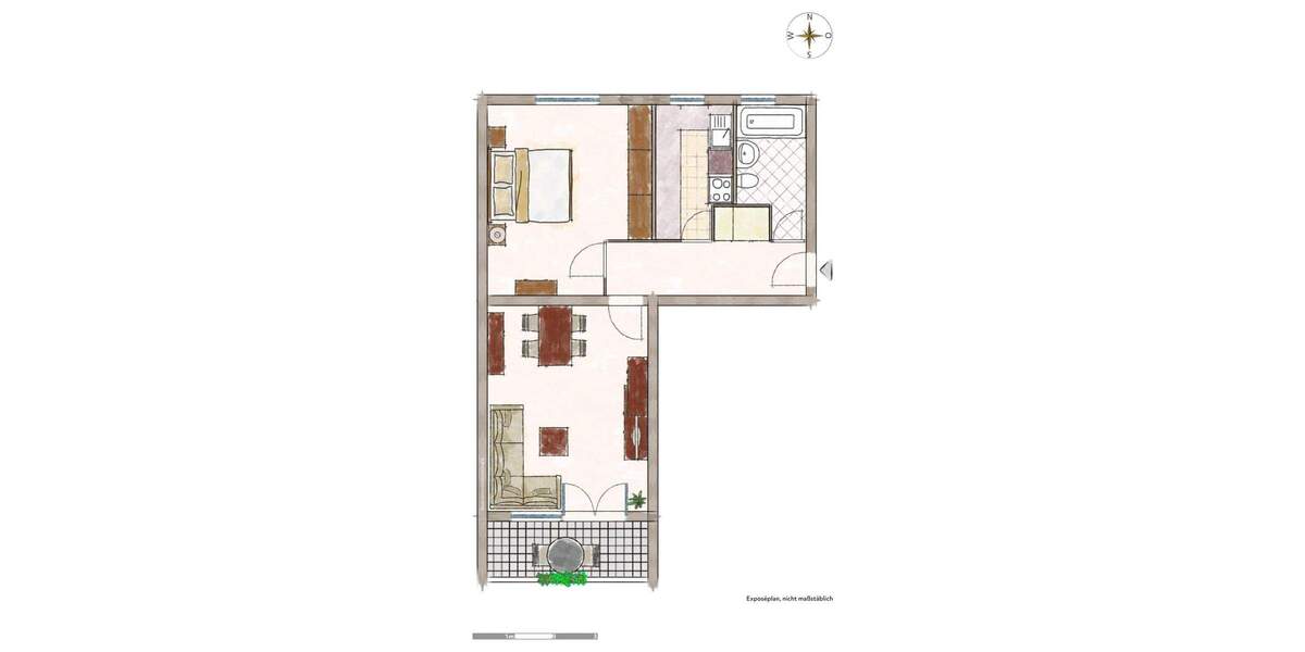 Etagenwohnung Berlin Mariendorf - 2 Zimmer, 58 m&sup2;, 210.000&euro; | Angebot:25837416