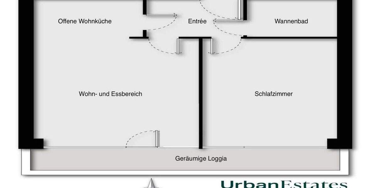 Etagenwohnung Berlin / Mitte Mitte - 2 Zimmer, 48 m&sup2;, 315.000&euro; | Angebot:24545695