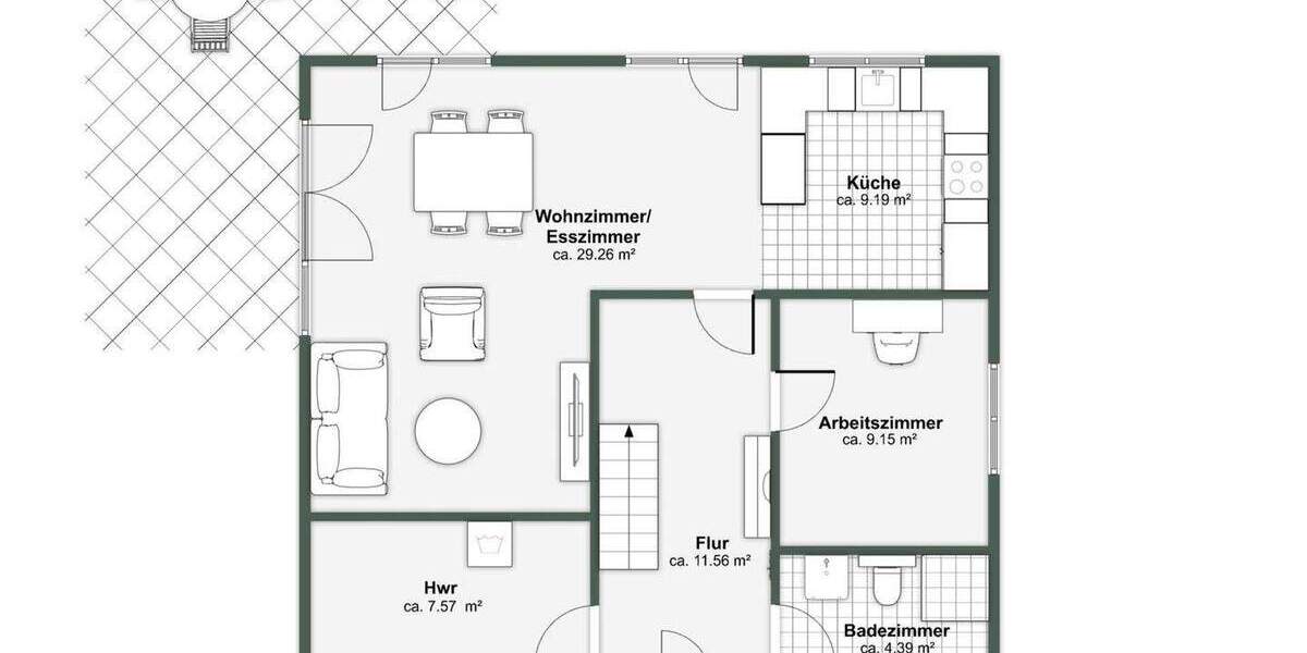 Einfamilienhaus Berlin Französisch Buchholz - 5 Zimmer, 137 m&sup2;, 735.000&euro; | Angebot:25778333