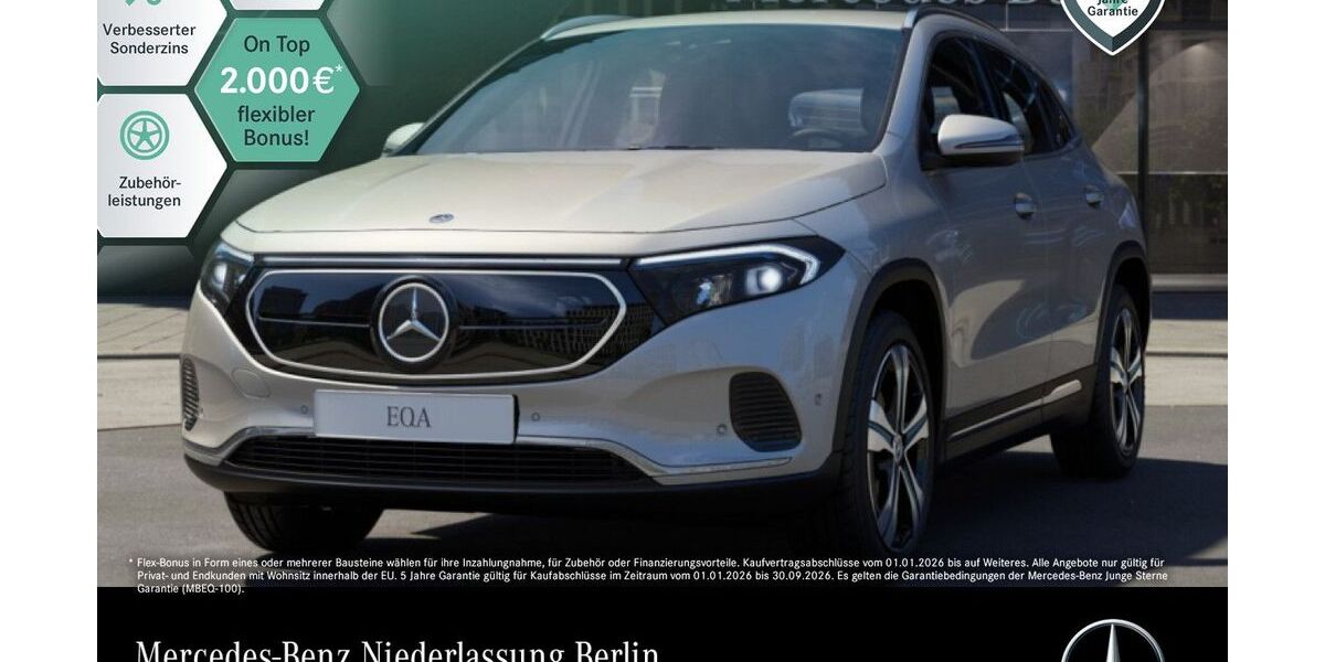 Mercedes-Benz EQA 44.455 km 30.890 &euro; Berlin 12681