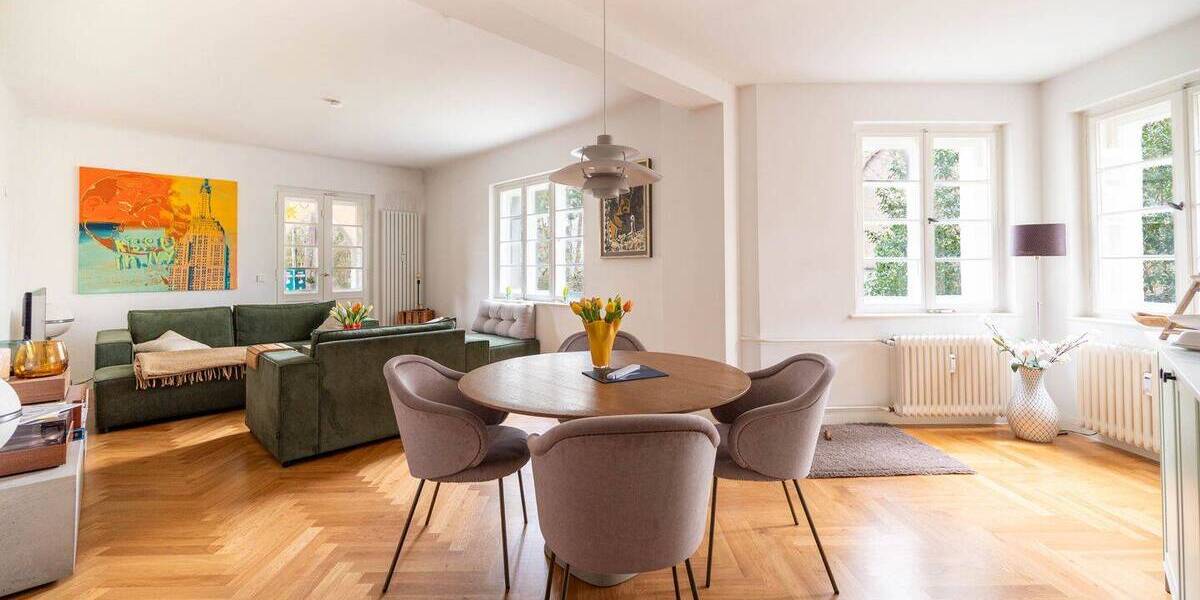 Etagenwohnung Berlin Nikolassee - 6 Zimmer, 166 m&sup2;, 1.080.000&euro; | Angebot:26044580
