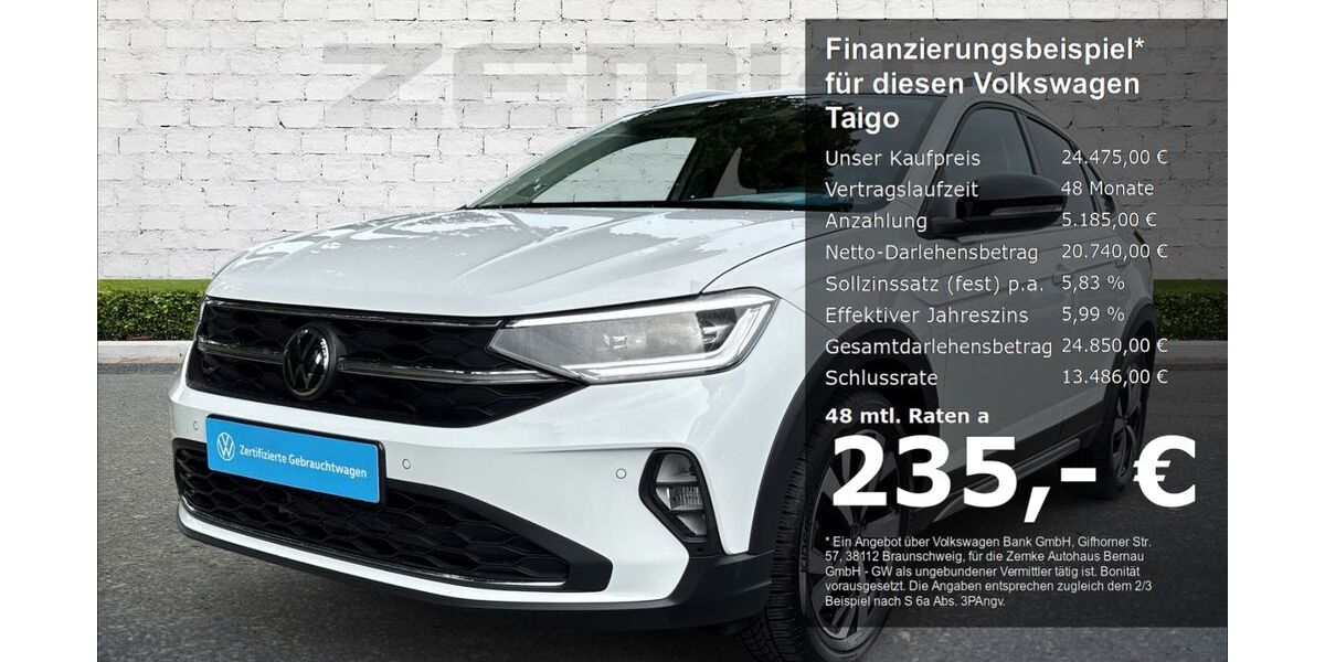 VW Taigo 16.275 km 23.975 &euro; Bernau 16321