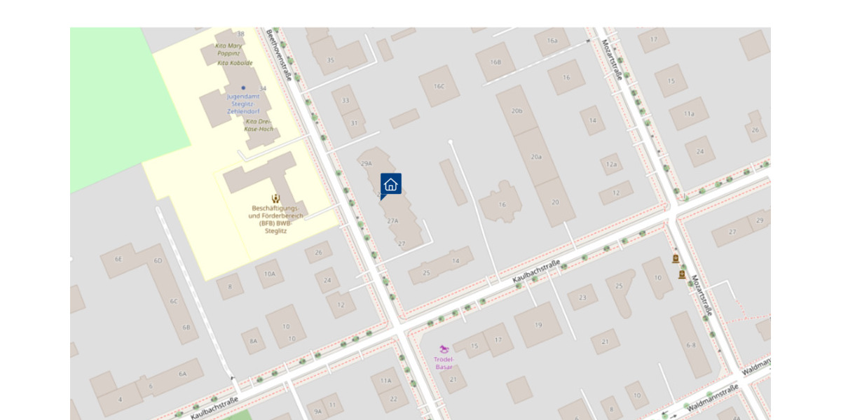 Etagenwohnung Berlin Lankwitz - 3 Zimmer, 107 m&sup2;, 489.000&euro; | Angebot:25779651