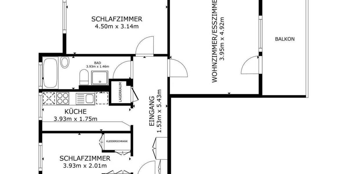 Etagenwohnung Berlin Staaken - 3 Zimmer, 68 m&sup2;, 256.000&euro; | Angebot:25822592