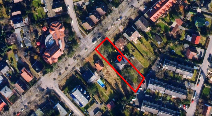 Provisionsfrei* BGF 850 qm2: großes Grundstück mit dreistöckigem Haus in Mariendorf, Berlin - Mehrfamilienhaus, Wohnhaus Berlin Tempelhof-Schöneberg | Angebot:25659944