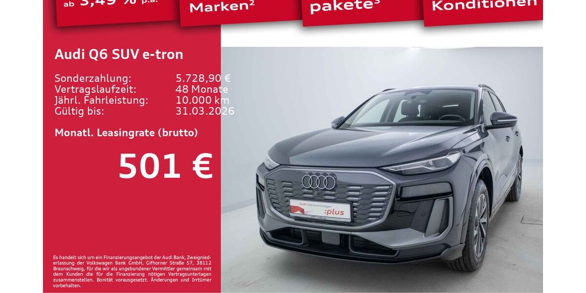 Audi Q6 e-tron 18.178 km 53.489 &euro; Berlin 13088