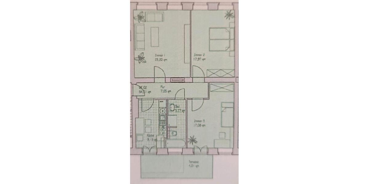 Erdgeschoßwohnung Berlin Treptow-Köpenick - 3 Zimmer, 84 m&sup2;, 360.000&euro; | Angebot:27536780