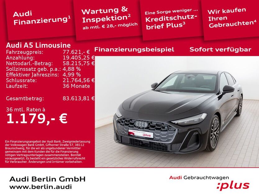Audi A5 6.001 km 75.900 € Berlin 12489