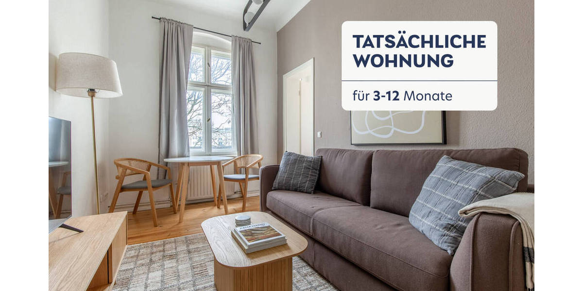 Etagenwohnung Berlin Friedrichshain - 2 Zimmer, 52 m&sup2;, 1.390&euro; | Angebot:26029112