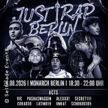Just Rap Berlin 28.08.2026 MONARCH