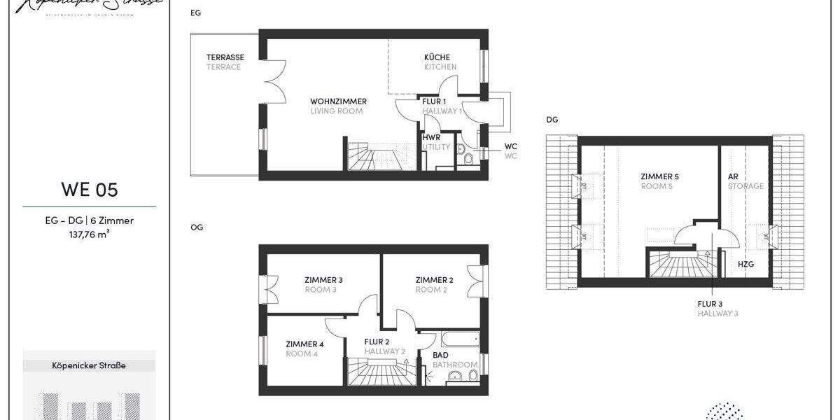 Reihenmittelhaus Berlin Rudow - 6 Zimmer, 137 m&sup2;, 660.000&euro; | Angebot:25253814