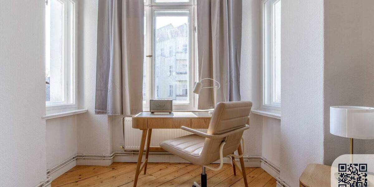 Etagenwohnung Berlin Friedrichshain - 2 Zimmer, 57 m&sup2;, 1.430&euro; | Angebot:25988717