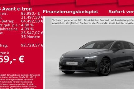 Audi A6 e-tron 6.001 km 85.990 &euro; Berlin 12489