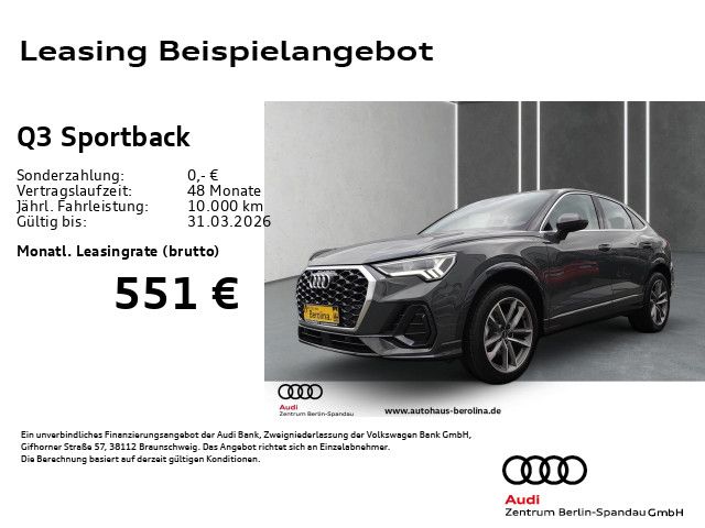 Audi Q3 4.500 km 45.333 &euro; Berlin 13581