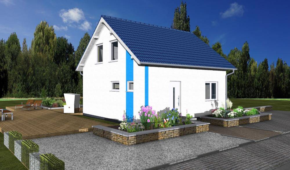 schönes Grundstück mit kleinem Familienhaus 3 zimmer