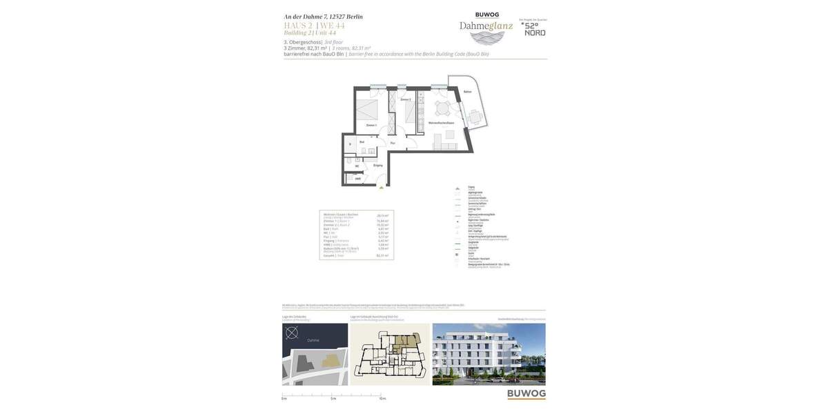 Etagenwohnung Berlin Grünau - 3 Zimmer, 82 m&sup2;, 699.000&euro; | Angebot:25825781