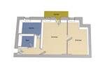 Etagenwohnung Berlin Johannisthal - 2 Zimmer, 51 m&sup2;, 219.000&euro; | Angebot:26449885